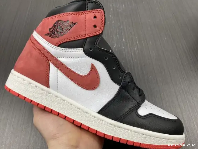 Reps LUCY 'Track High 555088-112 Air Red' Jordan 1 OG Retro 0522